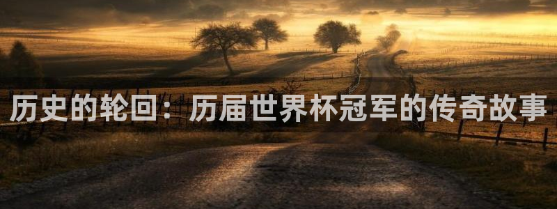 2026年世界杯时间表：历史的轮回：历届世界杯冠军的传奇故事